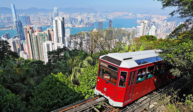 รถราง Peak Tram 