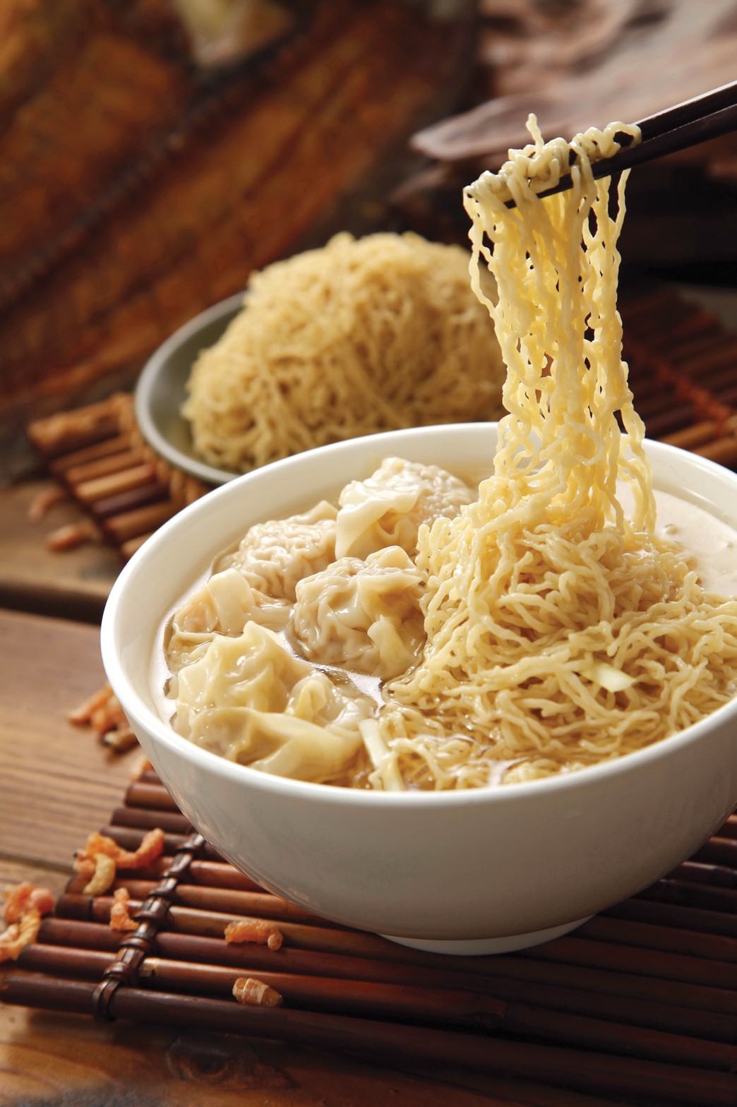 บะหมี่เกี๊ยวฮ่องกงแบบต้นตำรับ