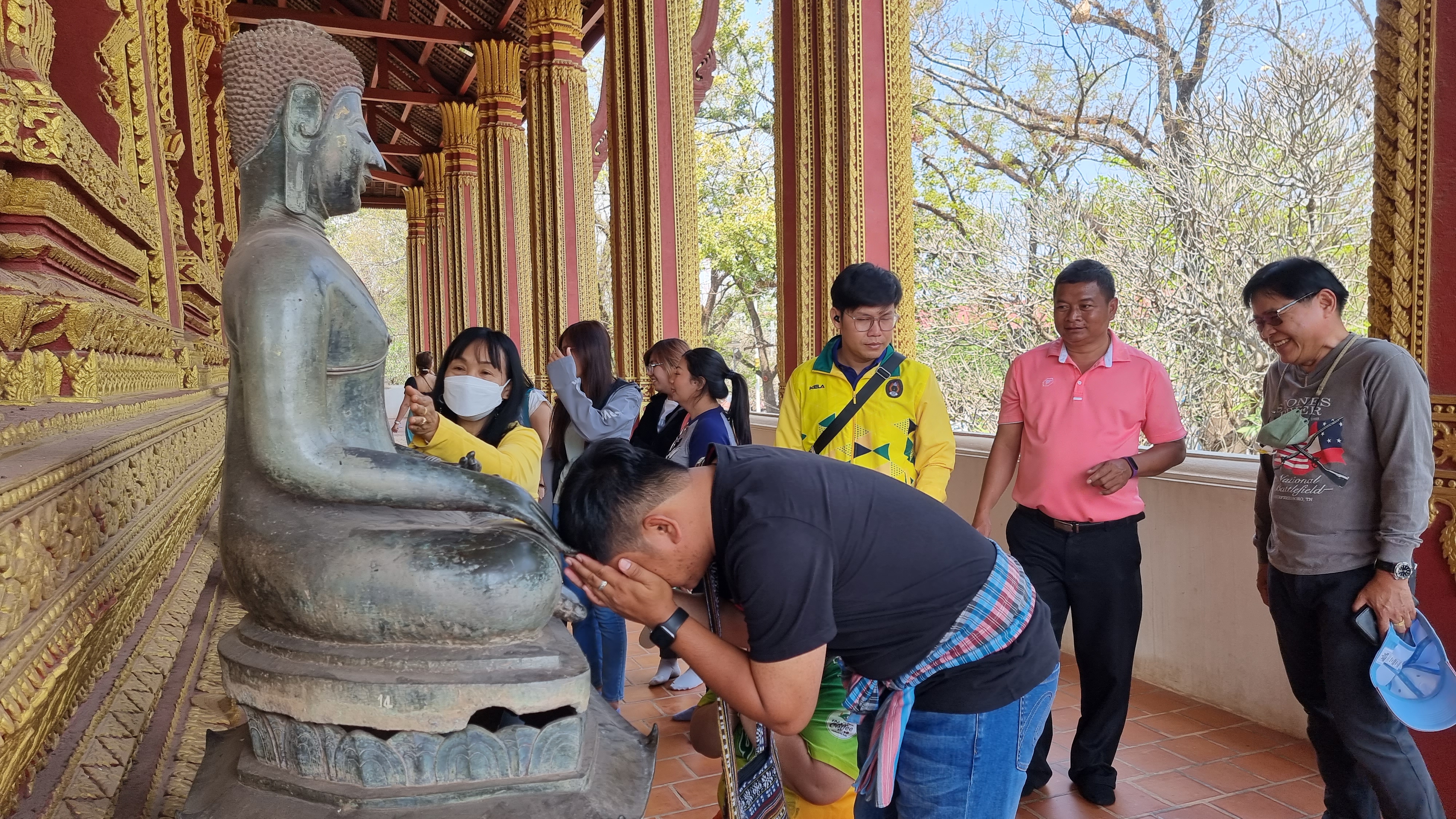 หอพระแก้ว เวียงจัทน์ มาแล้วต้องมาขอพรจากพระพุทธรูปองค์นี้ด้วยนะ