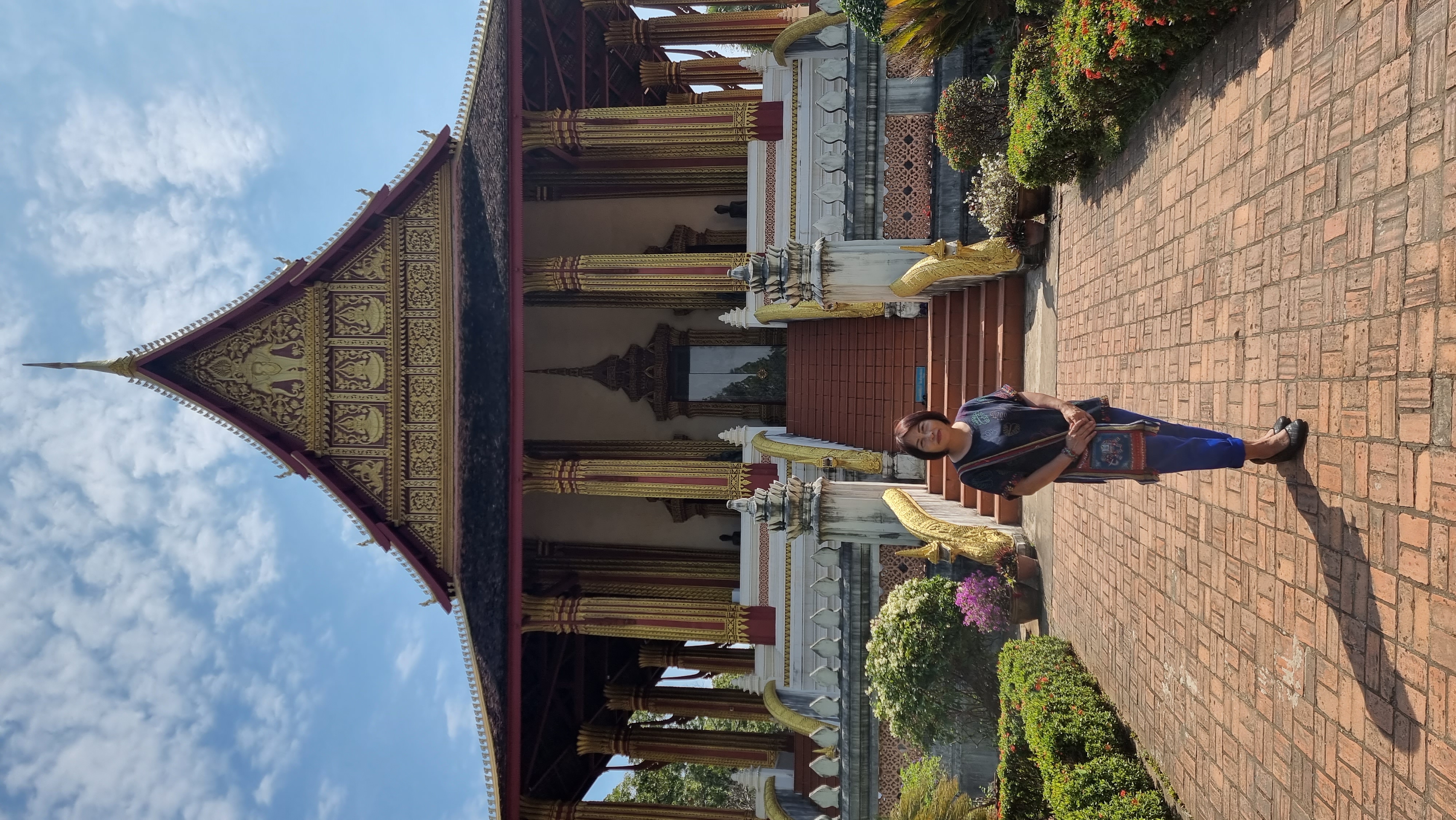 มุมนี้ด้านหน้าหอพระแก้ว